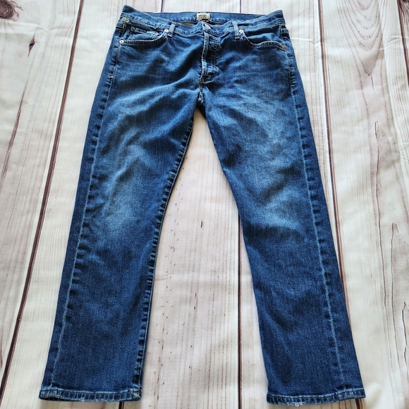 CoH Premium Vintage "Emerson Slim Boyfriend" Blue Jeans Button Fly Size 30 - Picture 2 of 15